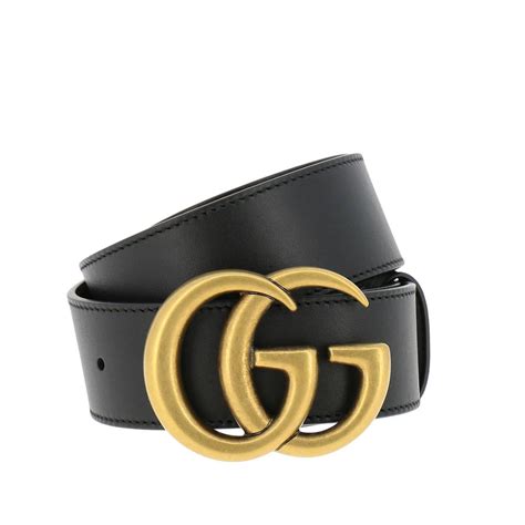 gucci ceinture noir femme|ceinture Gucci fine.